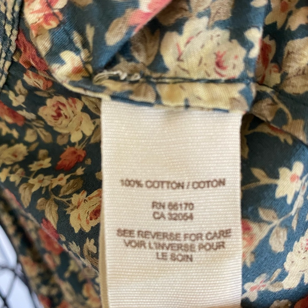 We The Free Vintage Style Green Button Up Jacket - Picture 6 of 8